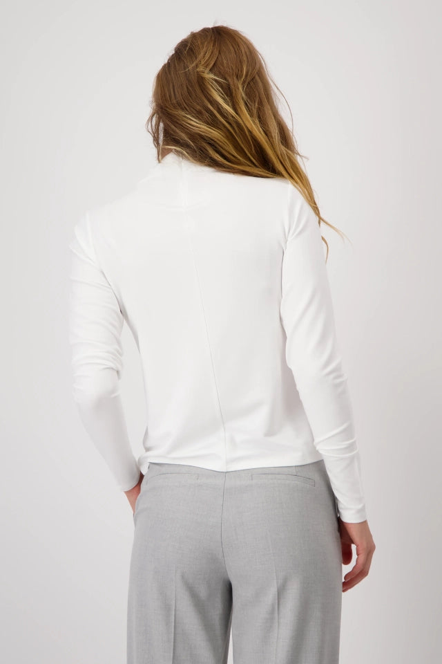 White Top With High Neck