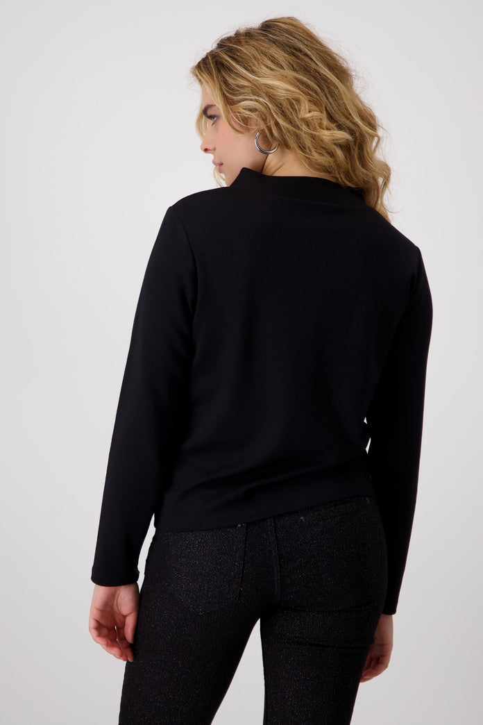 Black Sweatshirt With Sequins