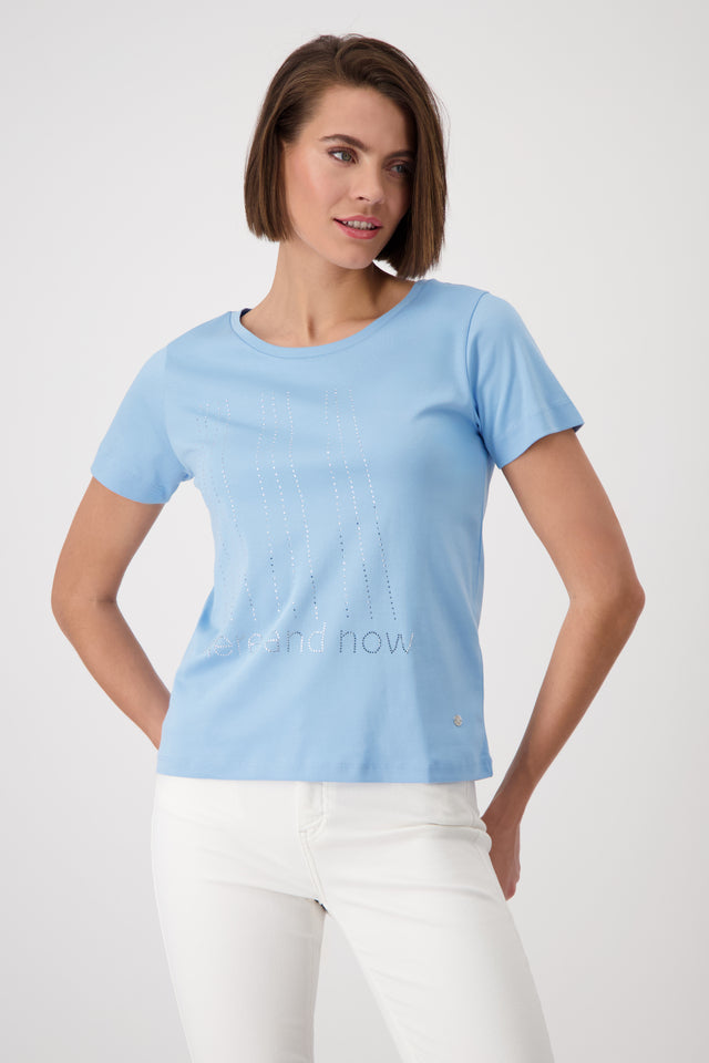 Sky Blue Crystal Top