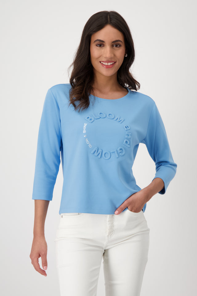 Blue Bloom Top