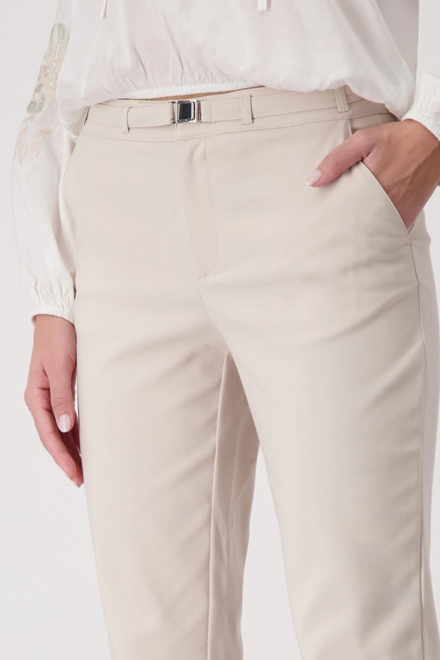 Beige Trousers
