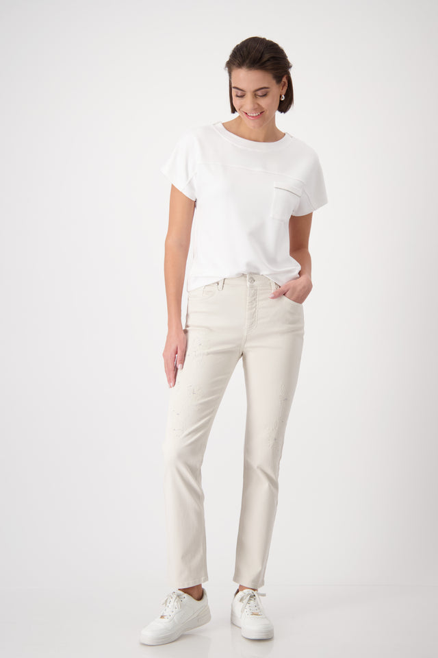 Jeans With Embroidery