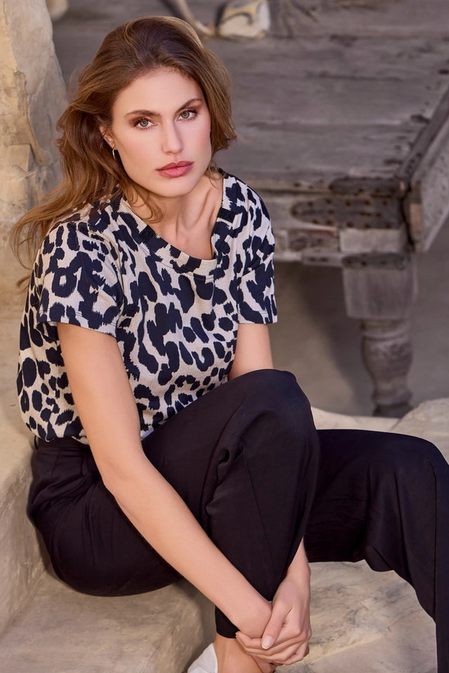 Animal Print Top