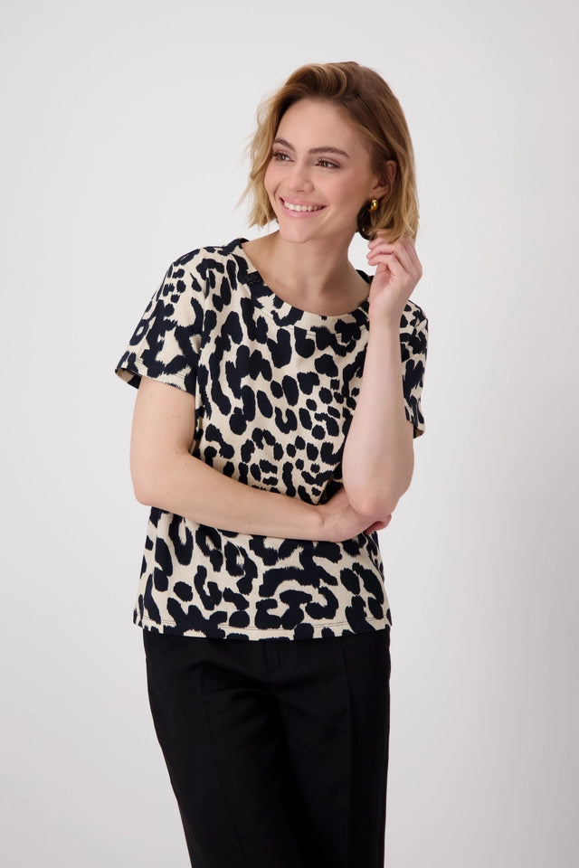 Animal Print Top