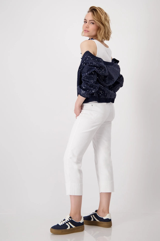 Sequined Denim Jacket