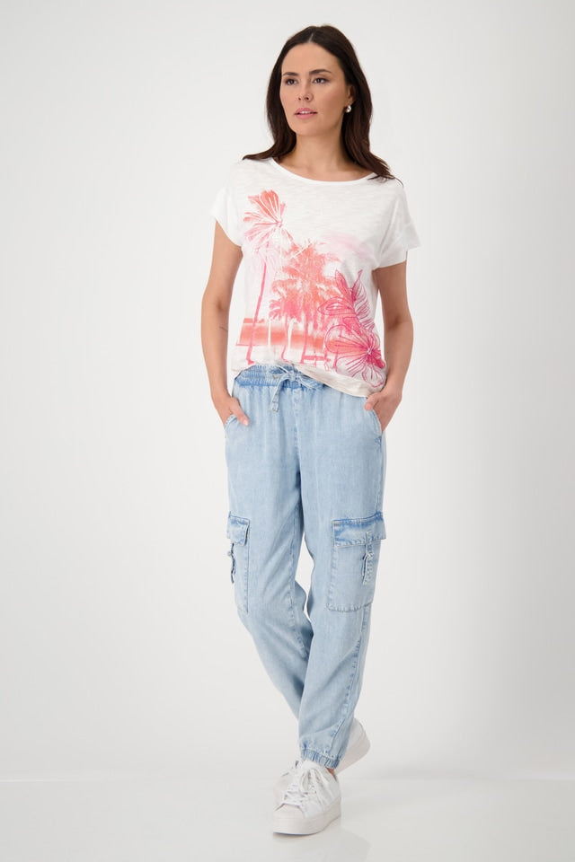 Top With Palm Print