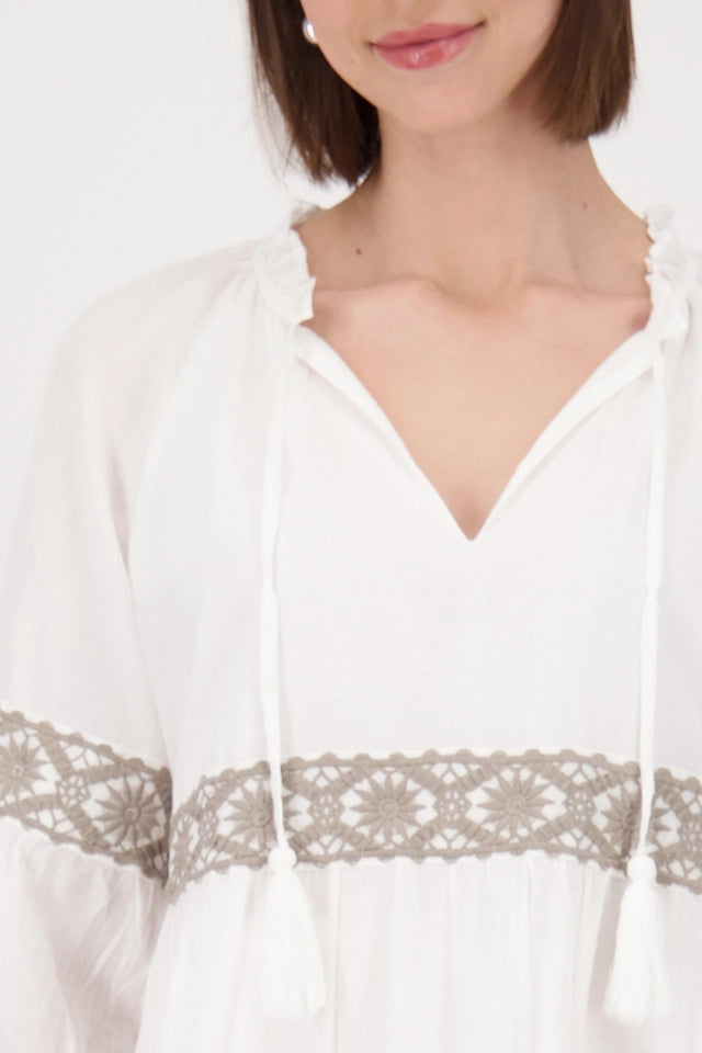 Dress With Embroidery