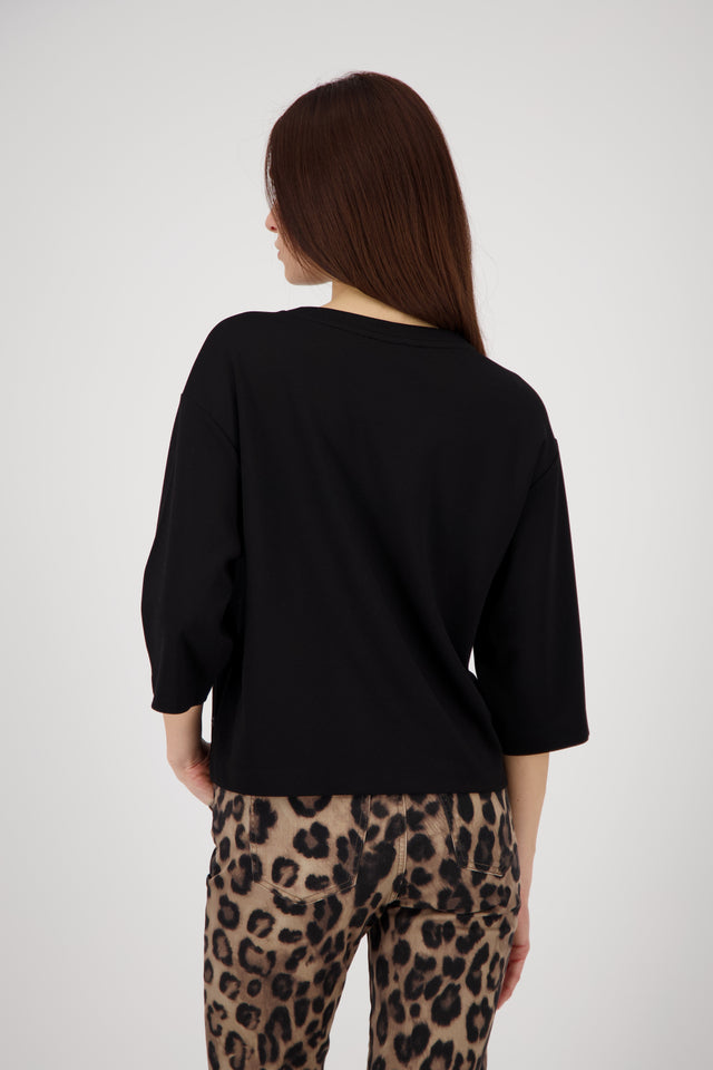 Sweatshirt With Rhinestones