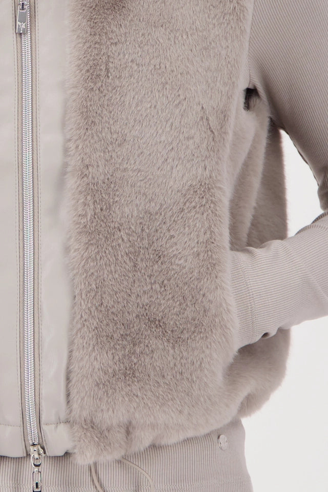 Faux Fur Mink Gillet