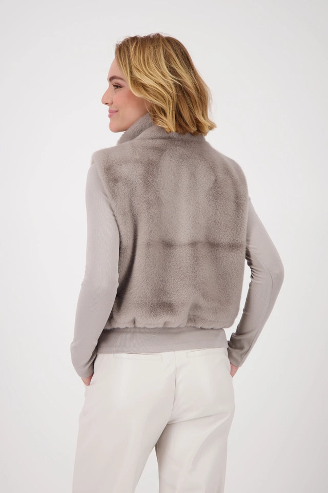 Faux Fur Mink Gillet