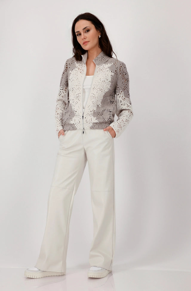 Cardigan With Cornelly Pattern