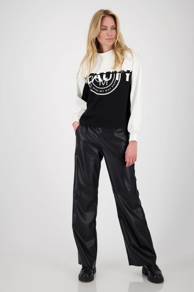 Sweater With Color Blocking