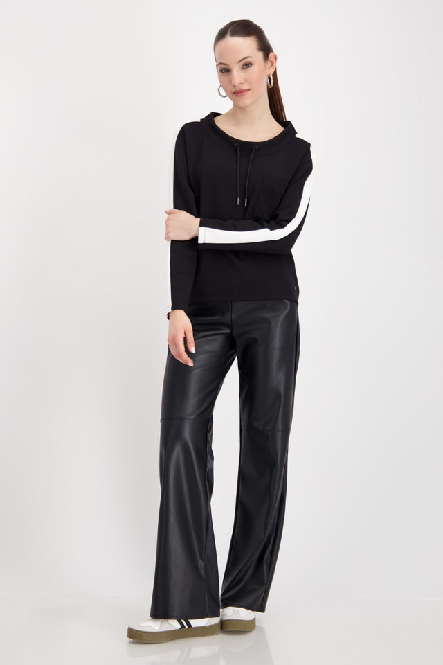 Long-sleeve Sweatshirt With 3D Details