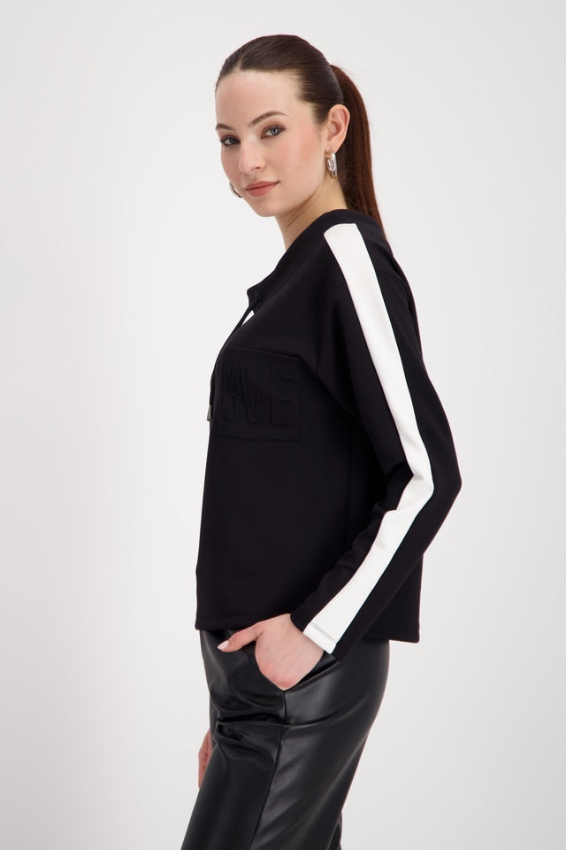Long-sleeve Sweatshirt With 3D Details
