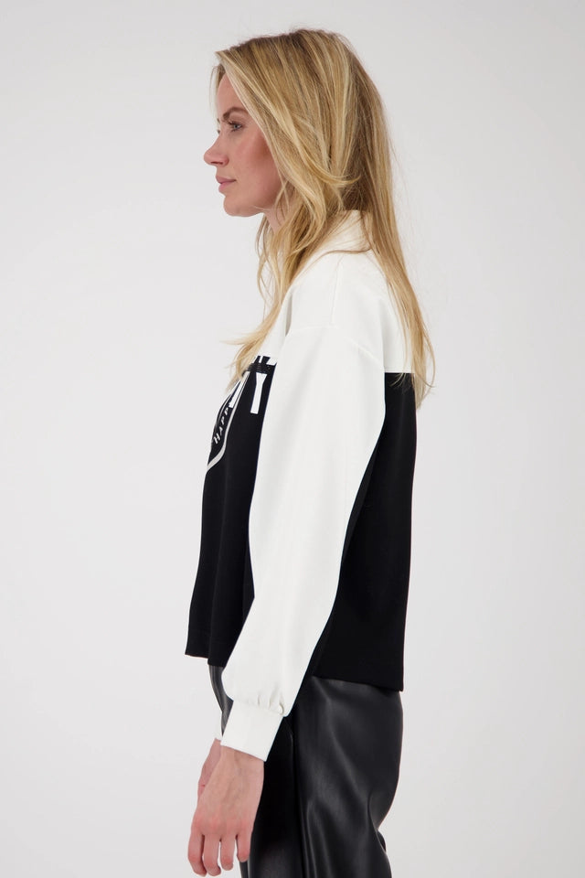 Sweater With Color Blocking