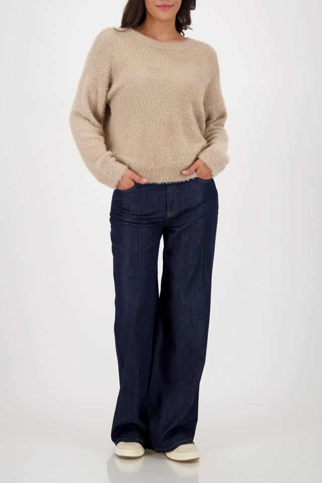 Soft Truffle  Long-sleeve Sweater