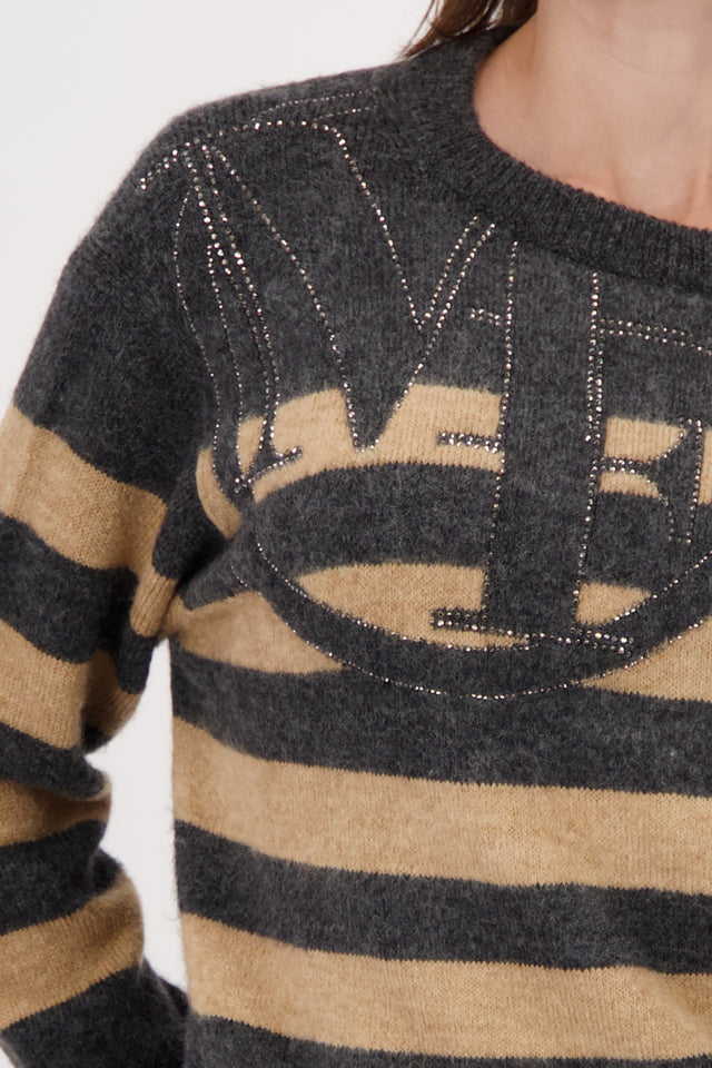 Sweater With Striped Pattern