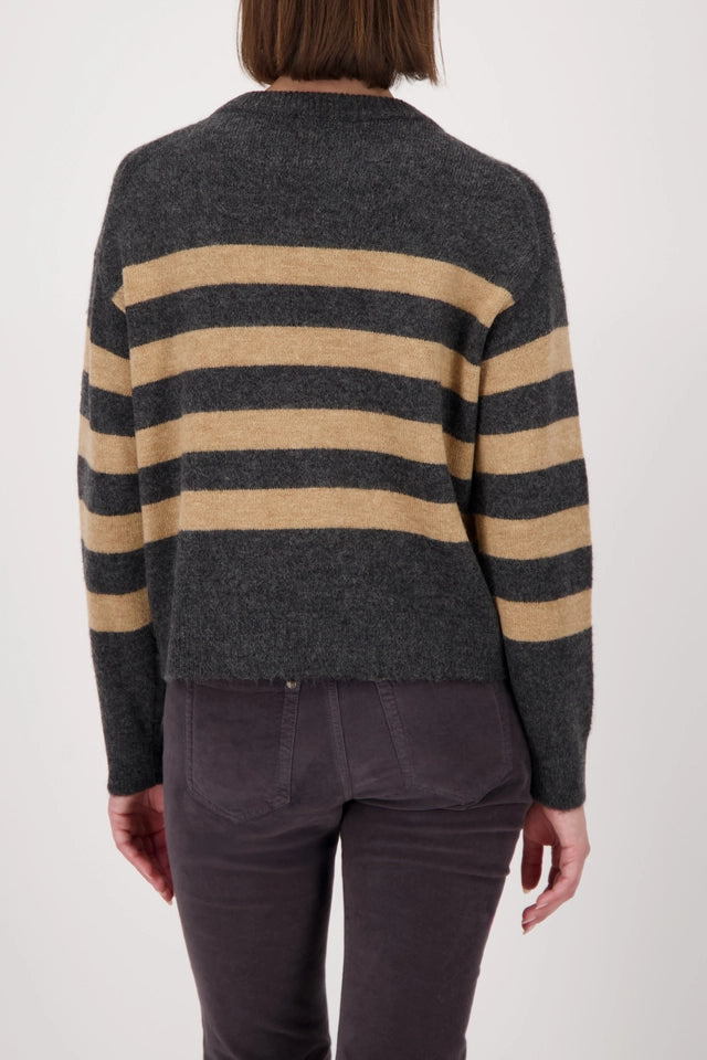 Sweater With Striped Pattern