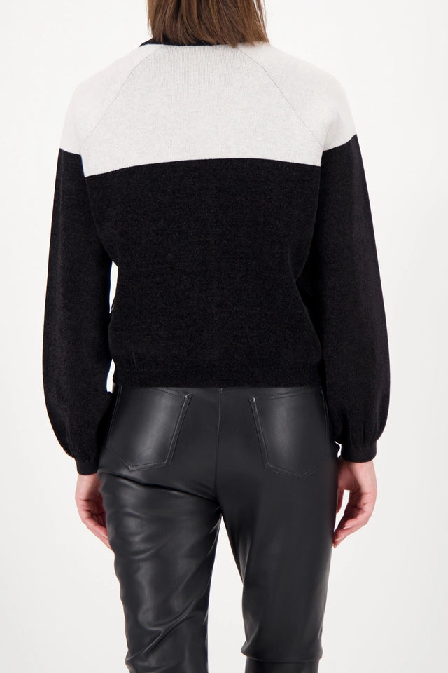 Black Cardigan with rhinestones
