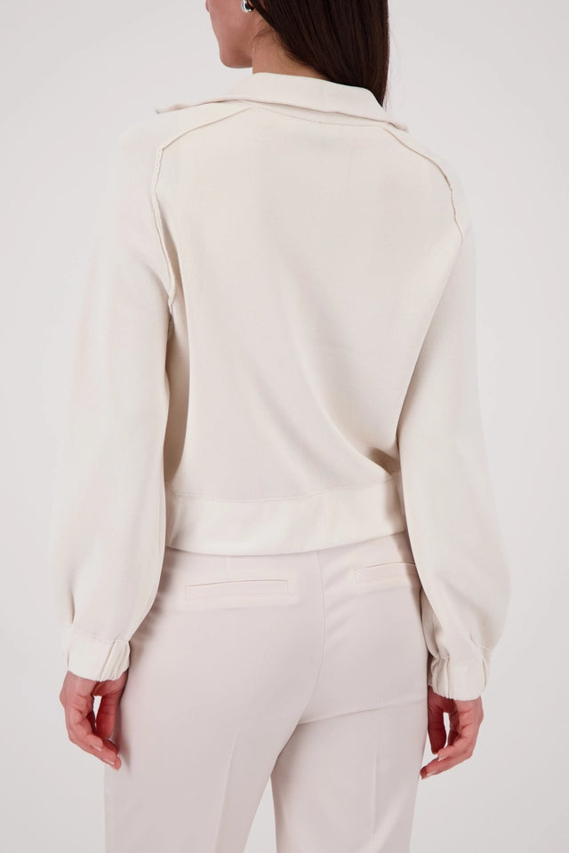 Beige Cardigan With Jewelry