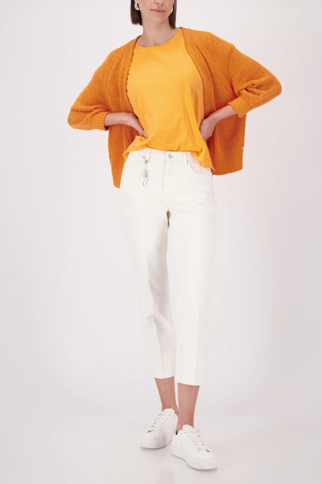 Orange Basic Top