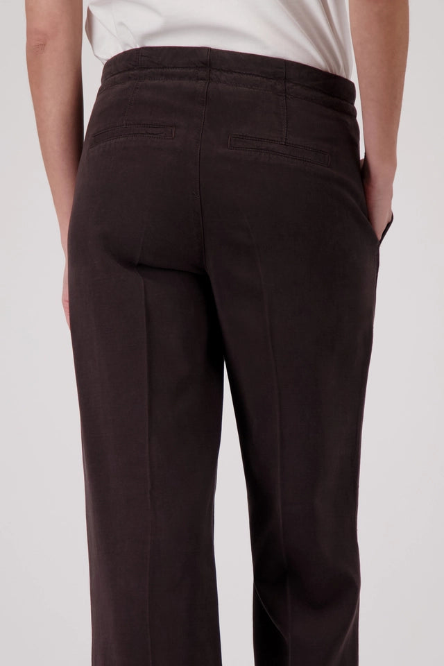 Brown Wide Leg Trousers