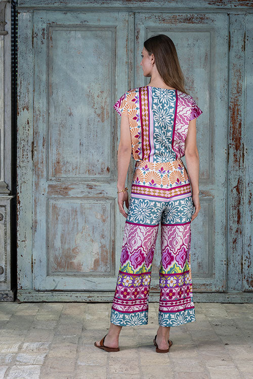 Multi-Colour Print Top