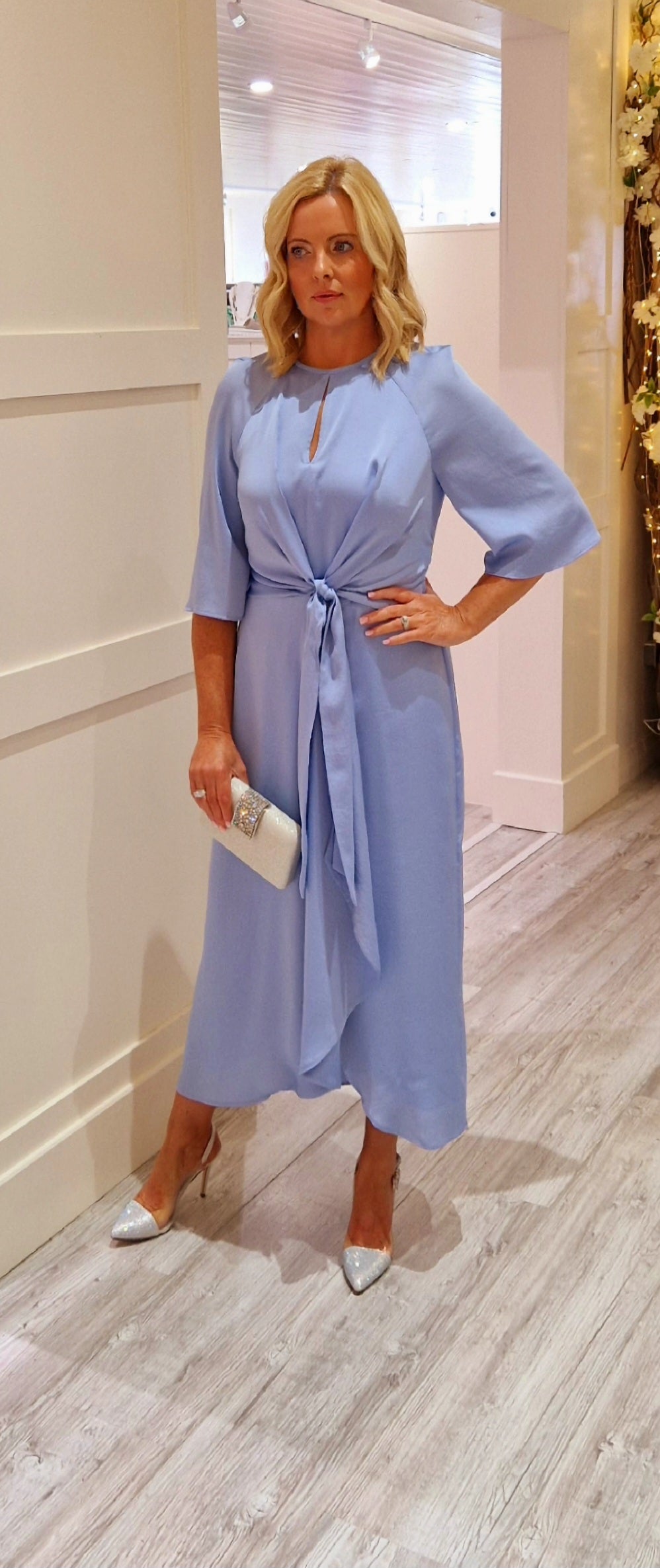 Blue Midi Dress