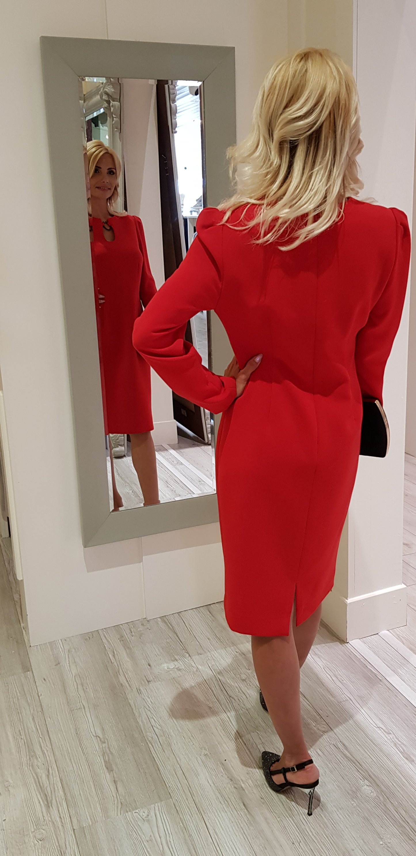 Red Classic Dress