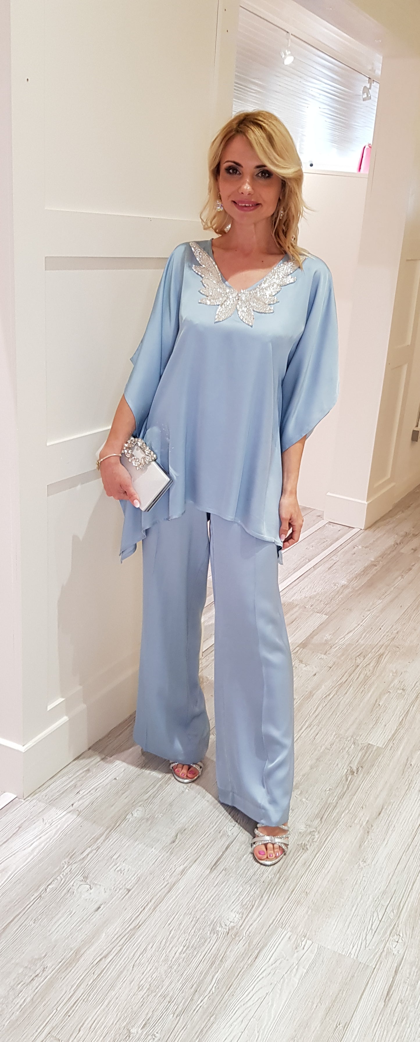 Baby Blue Trousers