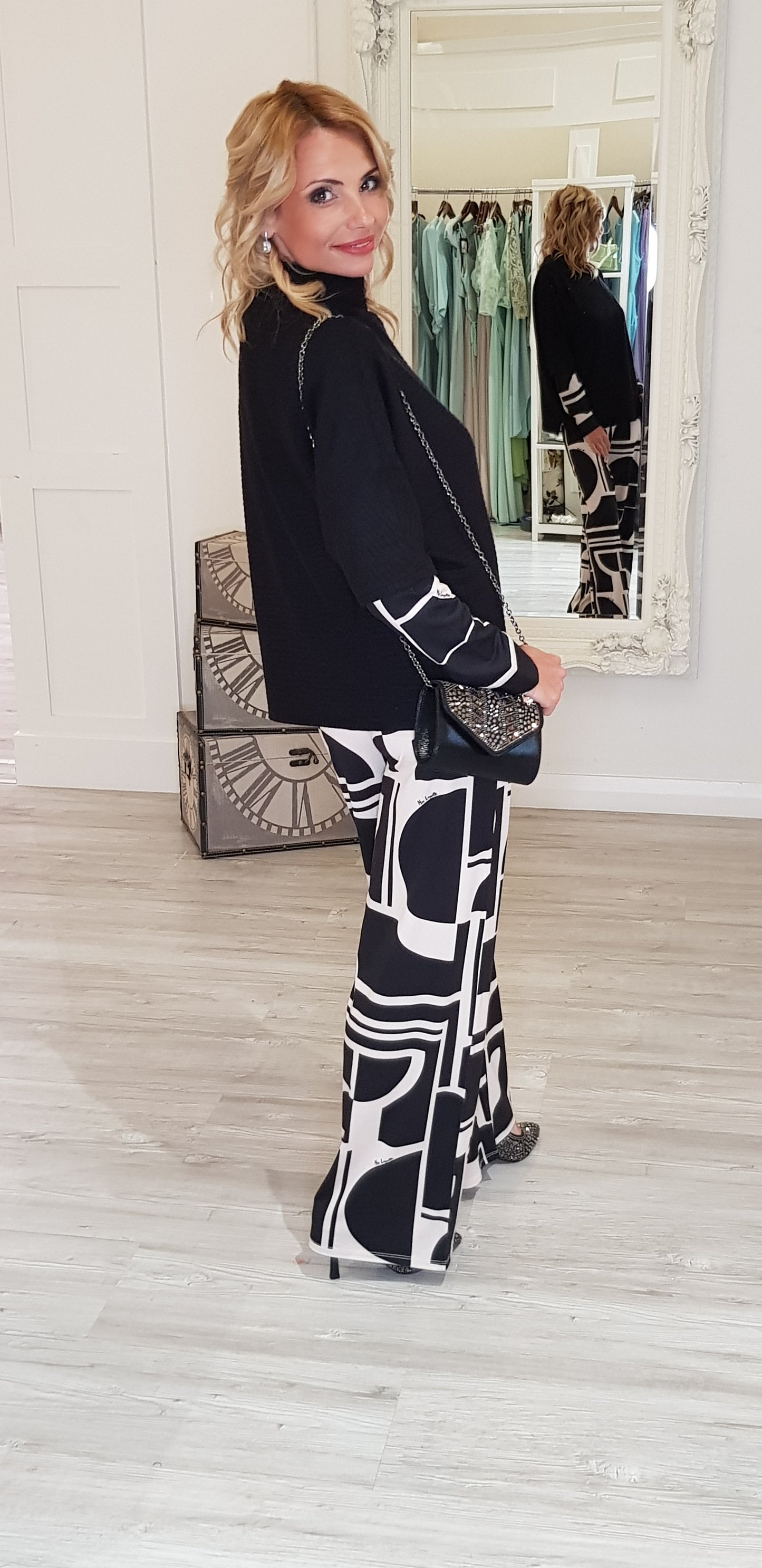 Black Knit Jumper