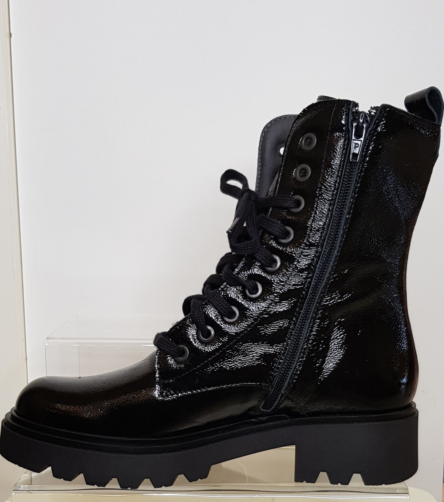 Black Military Style Boots