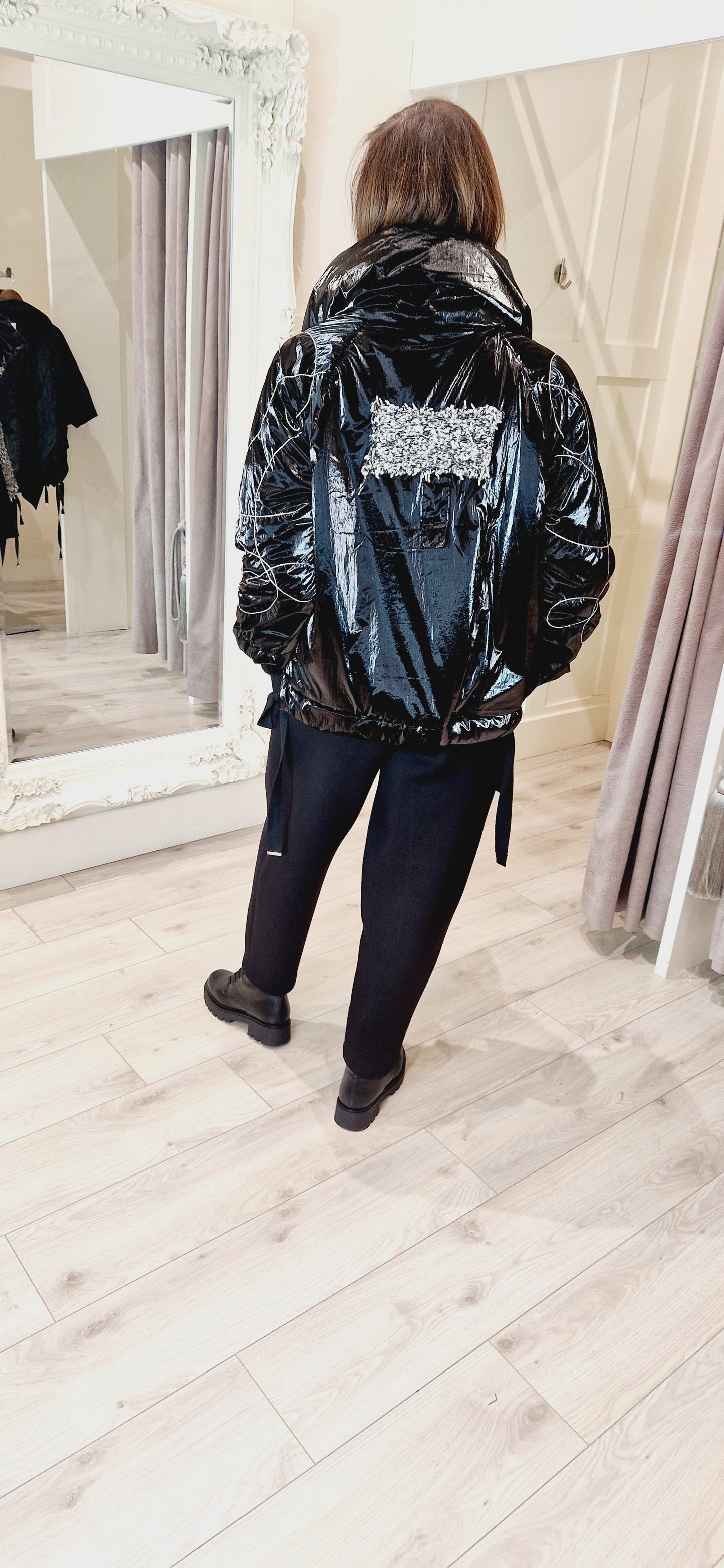 Black And White Jacket