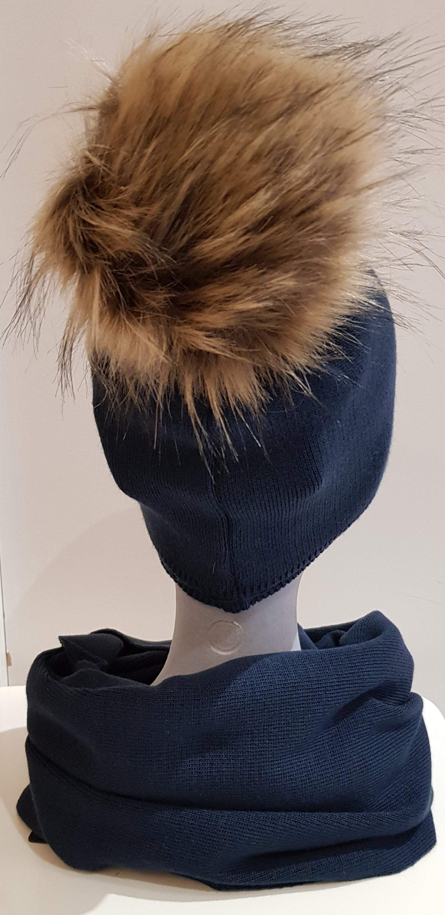 Navy Knit Hat