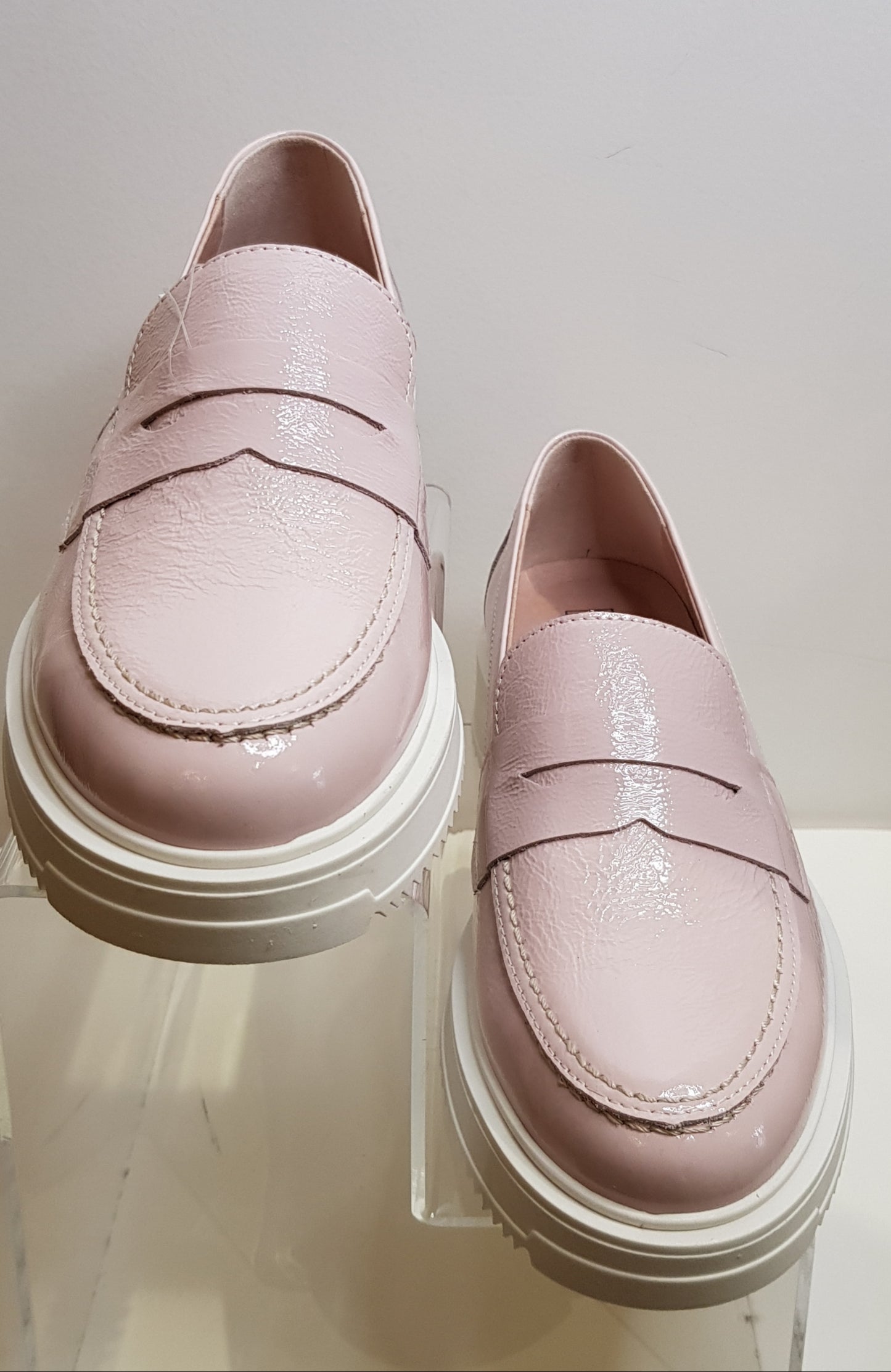 Pink Loafers