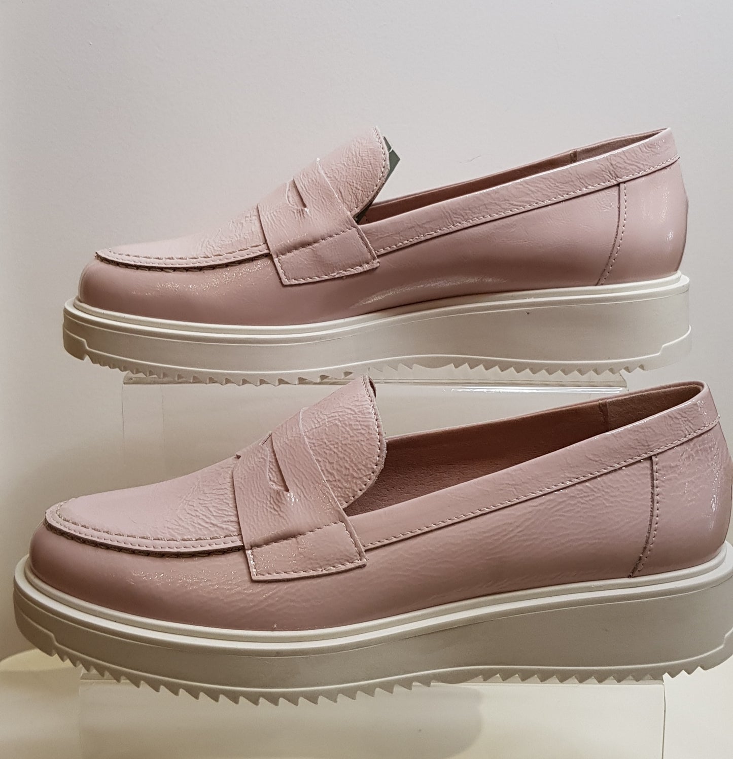 Pink Loafers