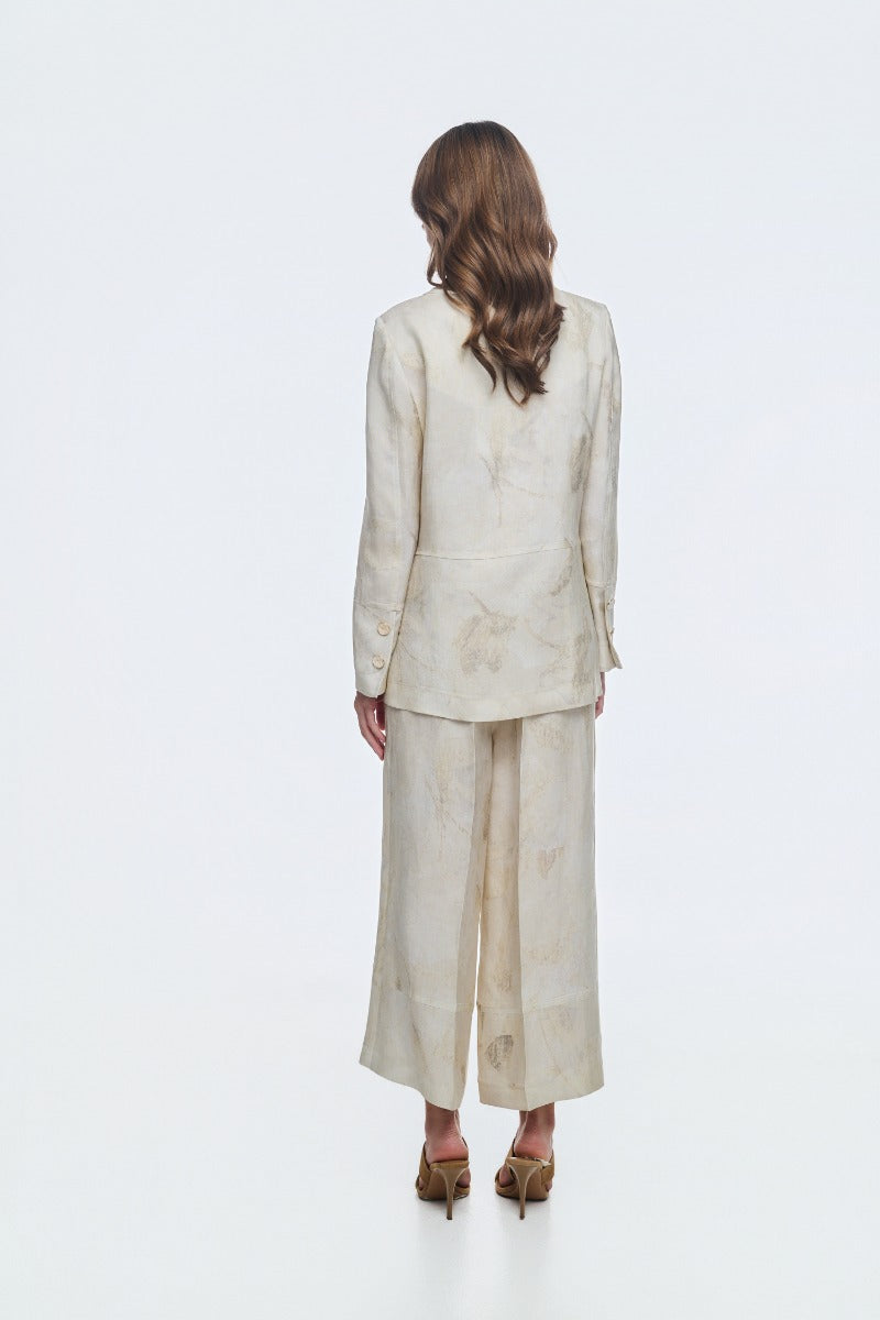 Soft Lemon Marble Jacket