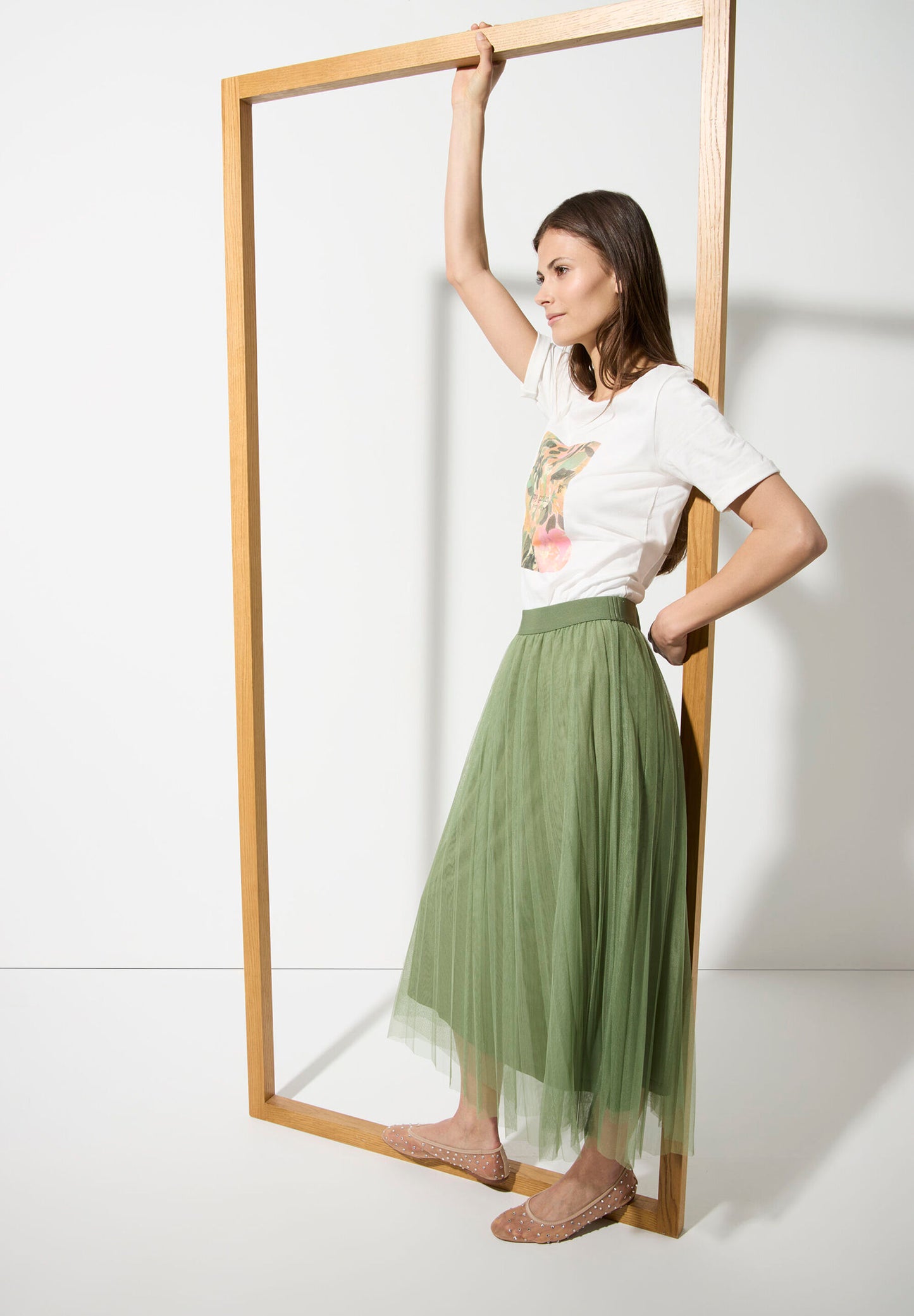 T-shirt With Front Print