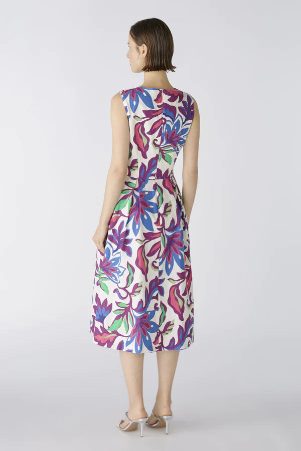 Purple Floral Dress