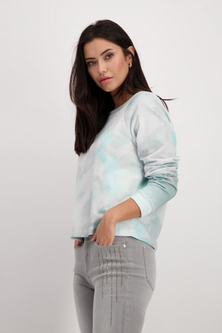 Mint Batik Sweatshirt