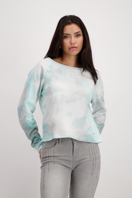 Mint Batik Sweatshirt