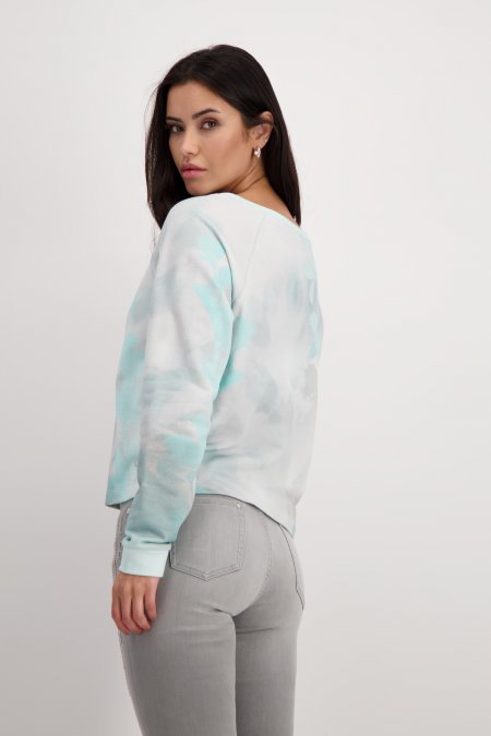 Mint Batik Sweatshirt