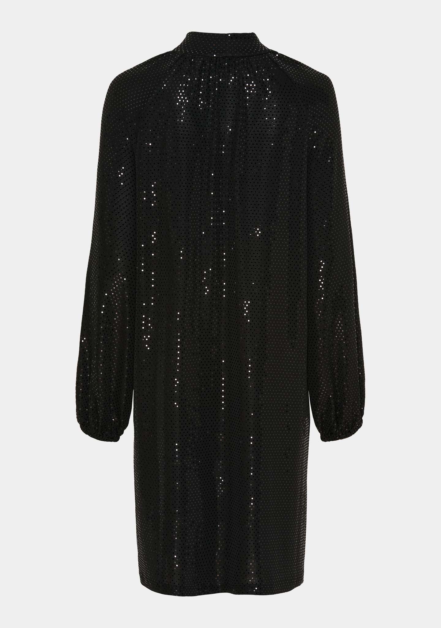 Black Sequins Dress