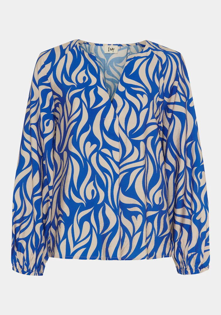 Harlee Blue Blouse