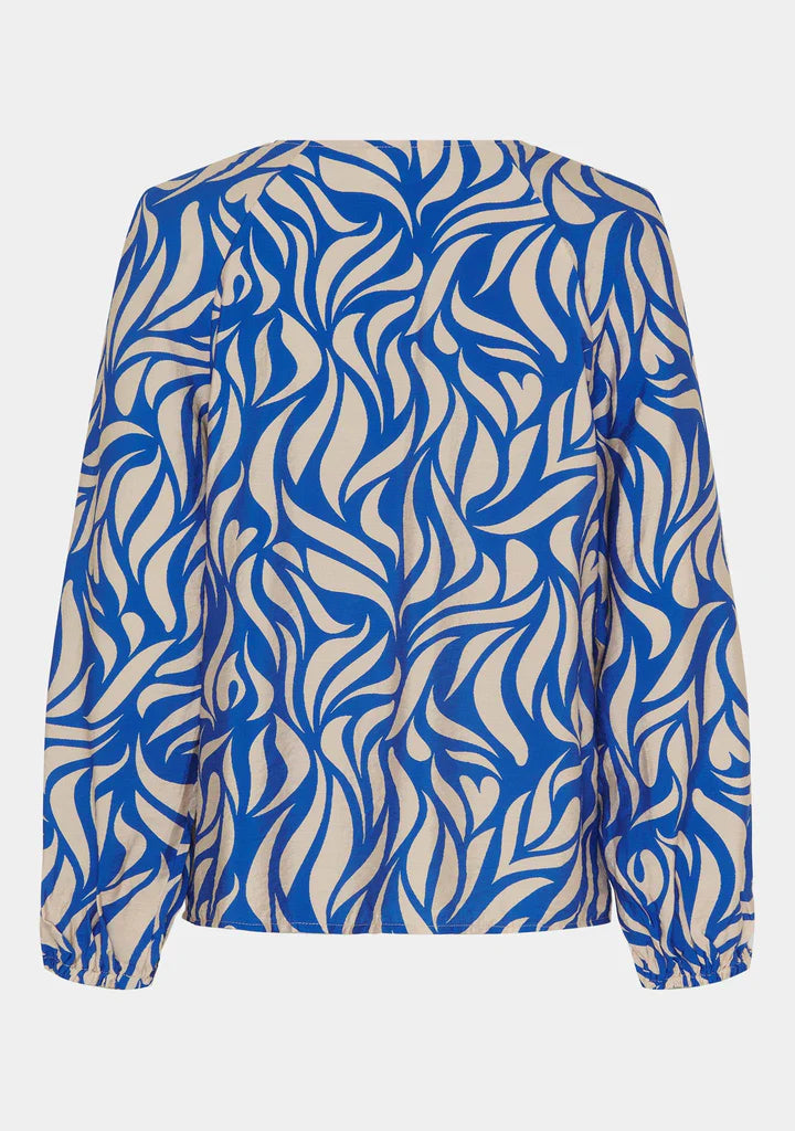 Harlee Blue Blouse