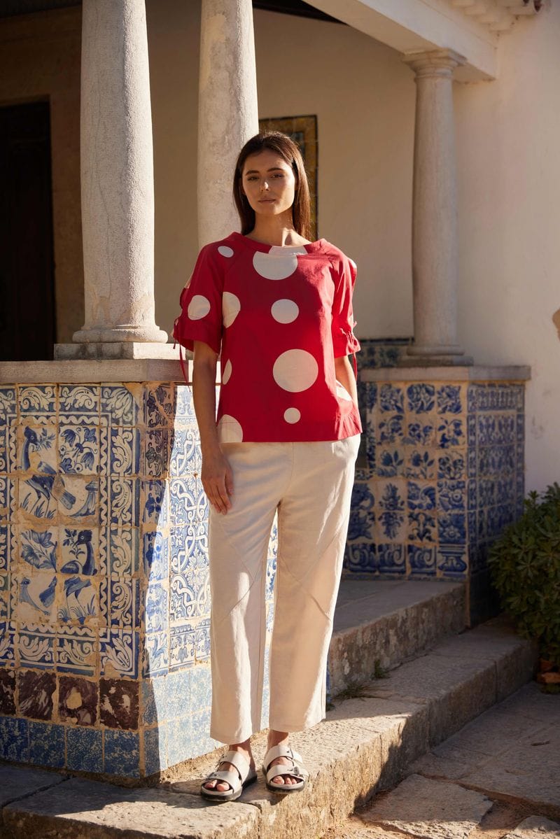 Sand Linen Trouser