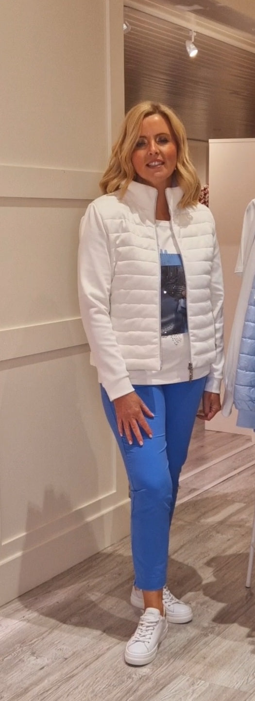 Page 7/8 Sky Blue sports Trousers