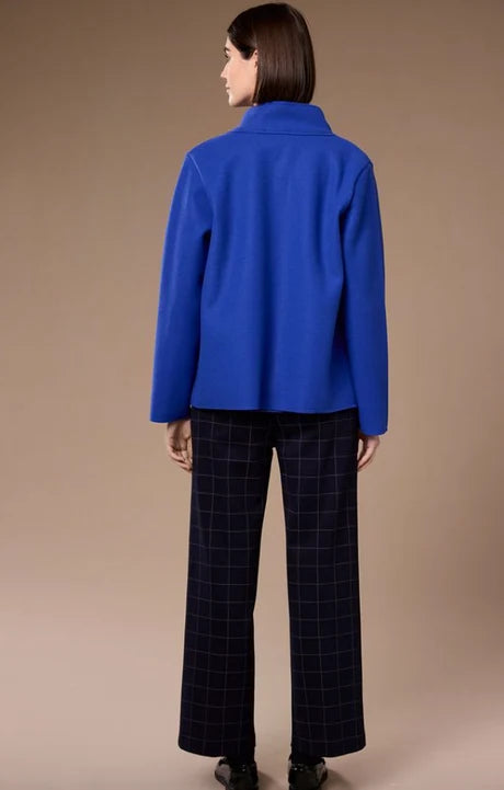 Cobalt Blue Reefer Jacket