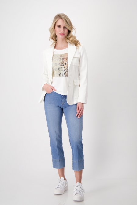 T-SHIRT WITH LEOPARD PRINT