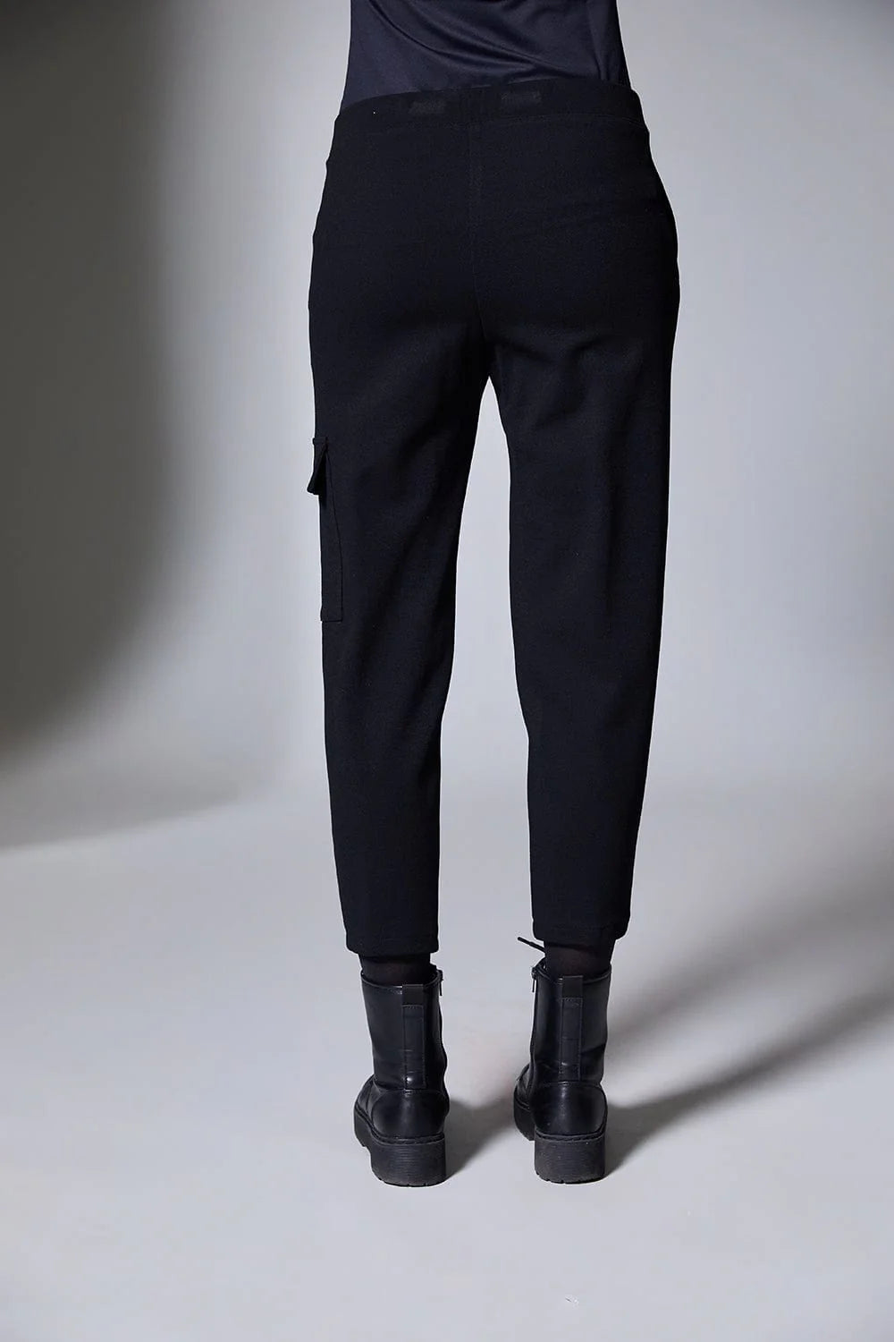 Black Stripe Pocket Trouser